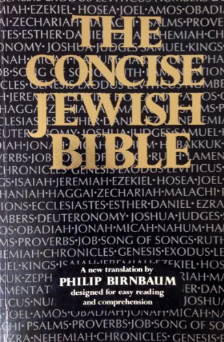 Imagen de archivo de The Concise Jewish Bible (English and Hebrew Edition) a la venta por ThriftBooks-Atlanta