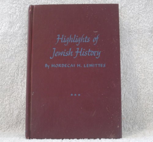 Beispielbild fr HIGHLIGHTS OF JEWISH HISTORY, Volume 3: From Daniel to Rambam With Exercises, Projects, and Games zum Verkauf von WorldofBooks