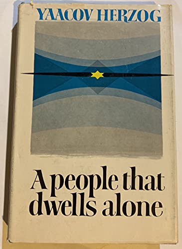 9780884828952: A People That Dwells Alone