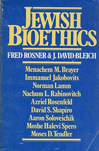 Beispielbild fr Jewish Bioethics zum Verkauf von Wonder Book