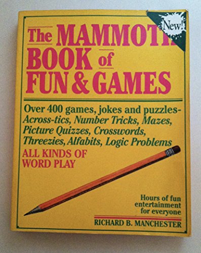 Beispielbild fr Mammoth Book of Fun and Games zum Verkauf von Wonder Book