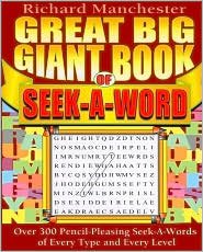 9780884864103: Giant Grab A Pencil Book of Seek-A-Word [Paperback] by Manchester, Richard