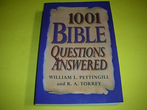 Imagen de archivo de 1001 Bible Questions Answered a la venta por Once Upon A Time Books