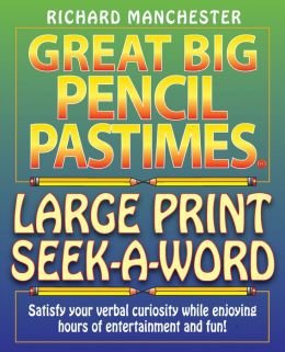 Beispielbild fr Great Big Pencil Pastimes Large Print Seek-A-Word zum Verkauf von Wonder Book