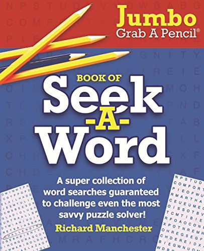 Stock image for Jumbo Grab a Pencil Book of Seek-A-Word for sale by ThriftBooks-Dallas