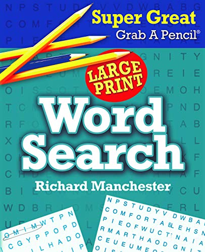 Beispielbild fr Super Great Grab a Pencil Large Print Word Search zum Verkauf von Buchpark