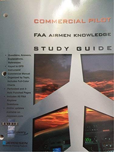 Imagen de archivo de Commercial Pilot FAA Airmen Knowledge Study Guide: For Computer Testing 2000 a la venta por Wonder Book