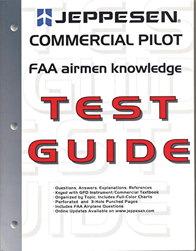 Imagen de archivo de Jeppesen Commercial Pilot FAA Airmen Knowledge Test Guide a la venta por HPB-Red