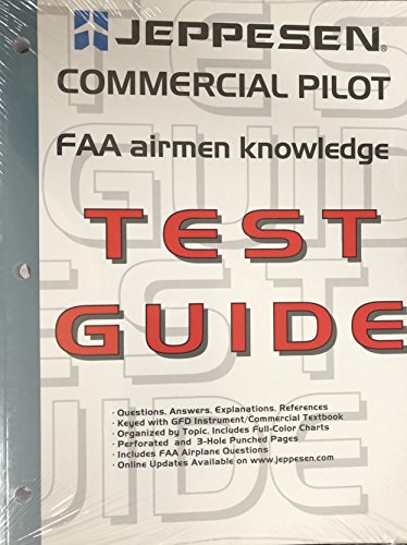 Beispielbild fr Jeppesen Commercial Pilot FAA Airmen Knowledge Test Guide zum Verkauf von GF Books, Inc.