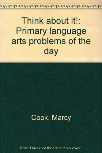Stock image for Think about it!: Primary language arts problems of the day for sale by Allied Book Company Inc.