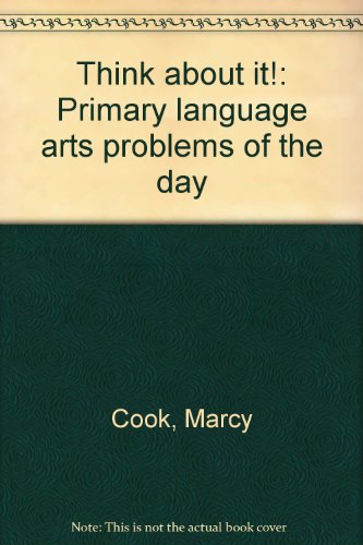 9780884882930: Think about it!: Primary language arts problems of the day