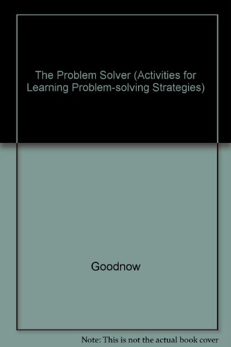 9780884886860: The Problem Solver (Activities for Learning Problem-solving Strategies)