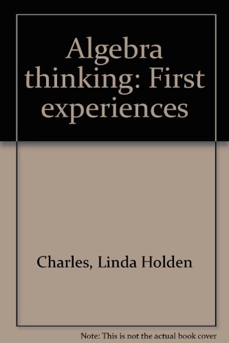 9780884889960: Algebra thinking: First experiences