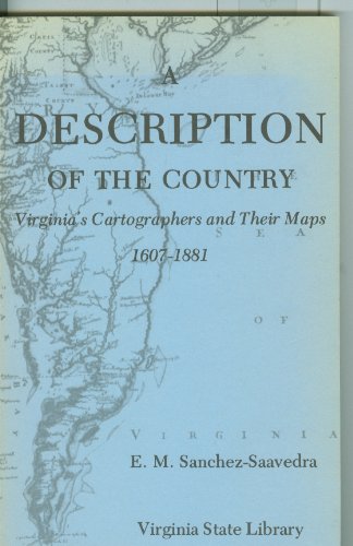 9780884900016: Title: A Description of the Country Virginias Cartographe