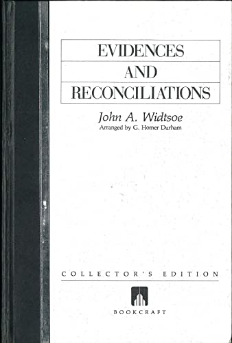 Stock image for Evidences and Reconciliations for sale by ThriftBooks-Dallas