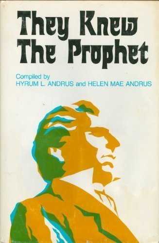 Stock image for They knew the prophet for sale by GF Books, Inc.