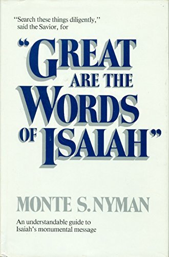 Stock image for "Great are the words of Isaiah" for sale by Ergodebooks