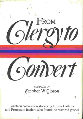 Stock image for From Clergy to Convert for sale by Hawking Books