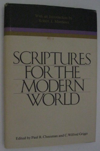 Beispielbild fr Scriptures for the Modern World (Religious Studies Monographs) zum Verkauf von ThriftBooks-Atlanta