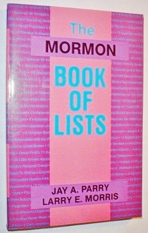 Beispielbild fr The Mormon book of lists zum Verkauf von SecondSale