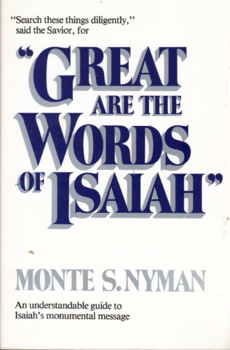 Stock image for Great Are the Words of Isaiah for sale by Wonder Book
