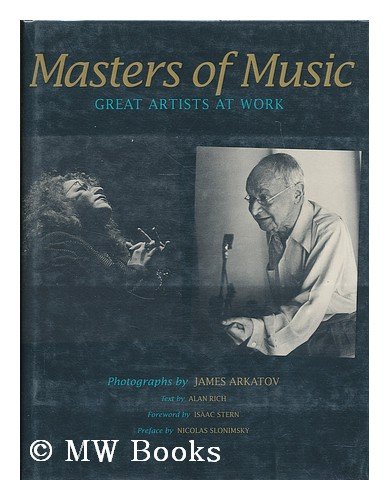 Beispielbild fr Masters of Music: Great Artists at Work zum Verkauf von Wonder Book
