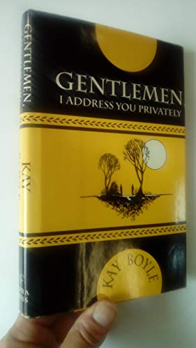 Imagen de archivo de Gentlemen, I Address You Privately a la venta por Wonder Book