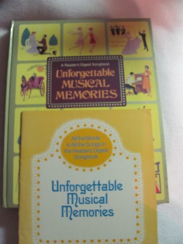 9780885771783: Unforgettable Musical Memories (Reader's Digest Songbook)