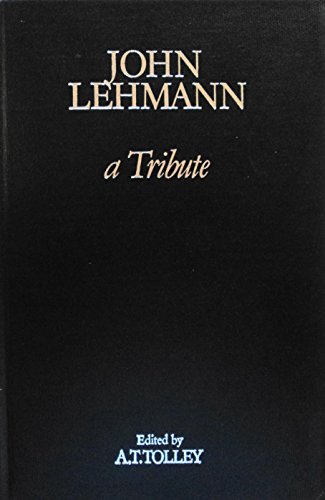 9780886290672: John Lehmann: A Tribute