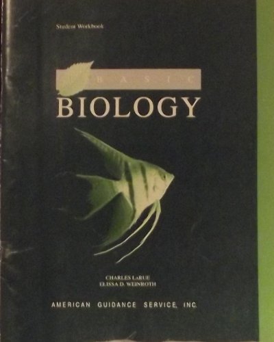 Stock image for Basic Biology - Student Workbook for sale by Allied Book Company Inc.