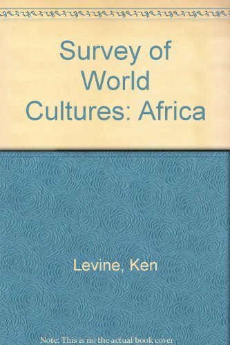 Africa: Teacher's Guide (A Survey of World Cultures) (9780886719920) by Levine, Ken