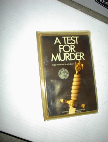9780886768034: A Test for Murder