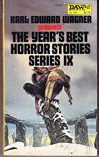 9780886771591: The Year's Best Horror 09