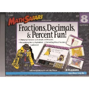 Stock image for Math Safari Lesson Book (44 Lessons) (Set 8, Ages 10 & Up) for sale by Jenson Books Inc