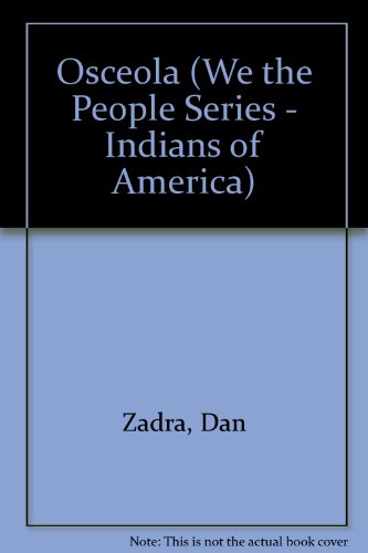 Beispielbild fr Osceola, Seminole Indian War Chief (1803-1838) zum Verkauf von Alf Books