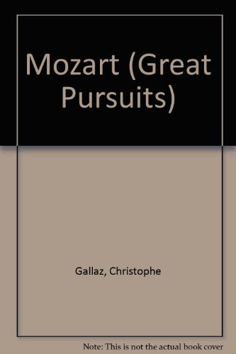 9780886823221: Mozart (Great Pursuits)