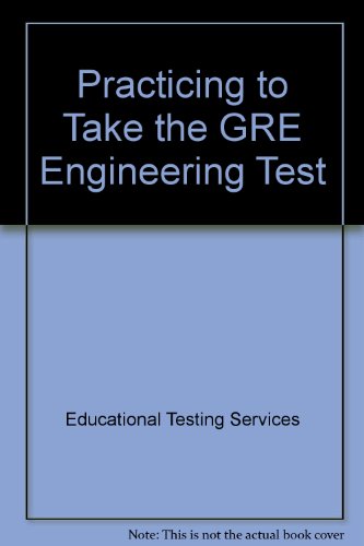Image d'archives pour Practicing to Take the GRE Engineering Test mis en vente par HPB-Red