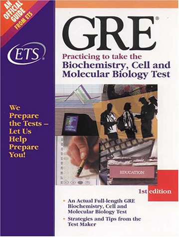 9780886851880: Gre: Practicing to Take the Biochemistry, Cell and Molecular Biology Test