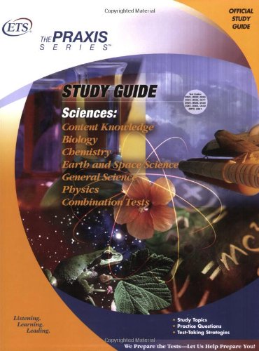 Beispielbild fr Sciences: Content Knowledge Study Guide (Praxis Study Guides) zum Verkauf von Wonder Book