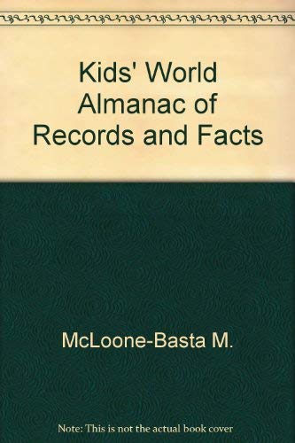Stock image for Kids' World Almanac of Records and Facts for sale by Wonder Book