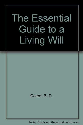 Beispielbild fr The Essential Guide to a Living Will zum Verkauf von Robinson Street Books, IOBA