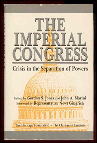 Stock image for The Imperial Congress: Crisis in the Separation of Powers for sale by Wonder Book