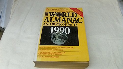 Imagen de archivo de The World Almanac and Book of Facts, 1990 a la venta por Better World Books: West