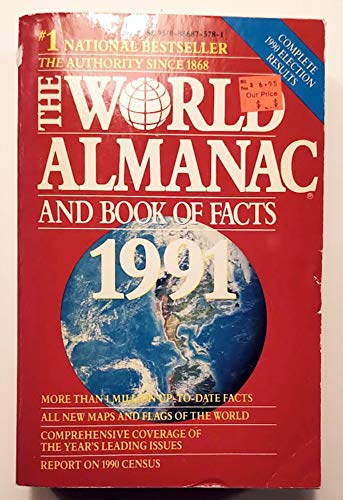 Stock image for The World Almanac And Book Of Facts 1991 for sale by Library House Internet Sales