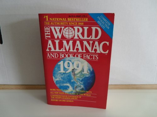 Stock image for The World Almanac and Book of Facts, 1991 for sale by Better World Books