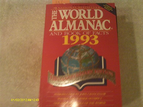 Beispielbild fr The World Almanac and Book of Facts, 1993 zum Verkauf von Better World Books: West