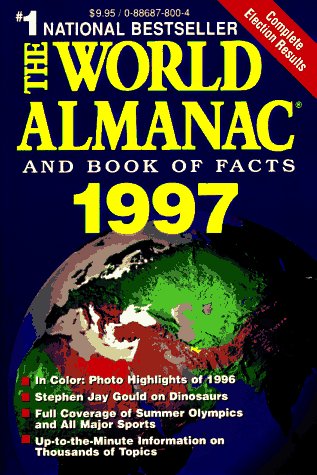 Imagen de archivo de The World Almanac and Book of Facts, 1997 a la venta por Better World Books: West