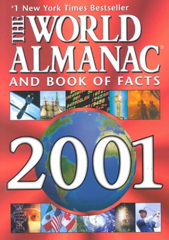 Imagen de archivo de The World Almanac and Book of Facts 2001 a la venta por BookHolders