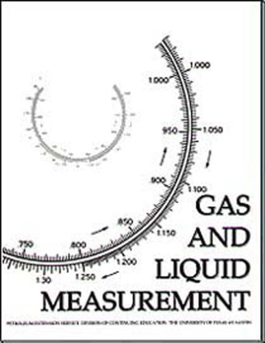 Gas and Liquid Measurement (9780886981617) by Ron Baker; Petroleum Extension Service (Petex)