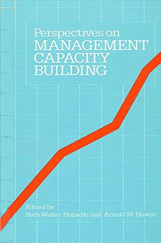 Imagen de archivo de Perspectives on Management Capacity Building a la venta por Nelsons Books